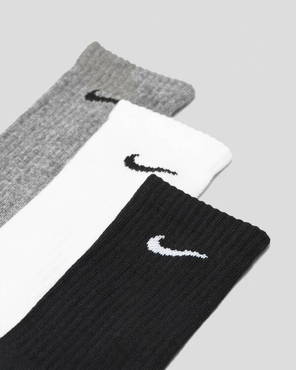 Everyday Cushion Crew Socks 3 Pack