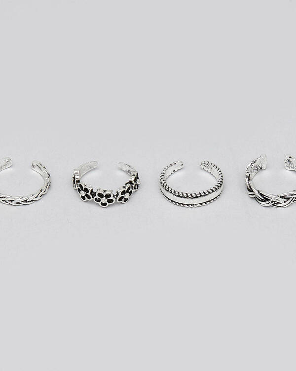Ava Toe Ring Pack
