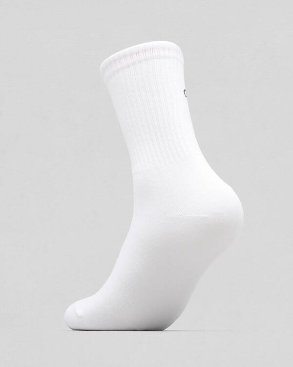 Jeans Logo Crew Socks