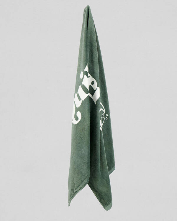 Modern Script Towel
