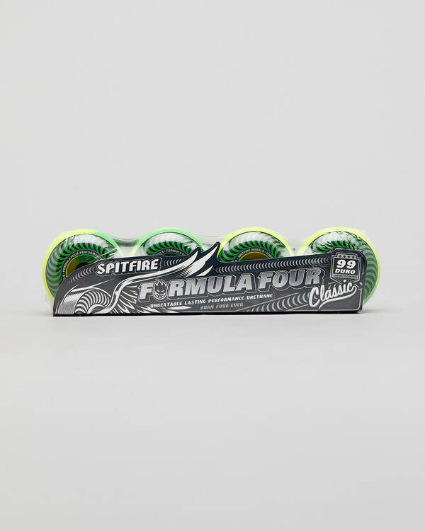 F4 99D Swirl 52mm Skateboard Wheel Pack