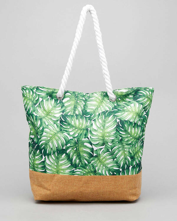 Leafy Beach Bag