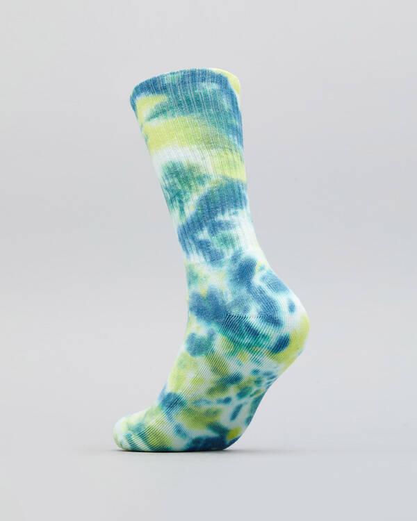 Tie Dye Crew Socks