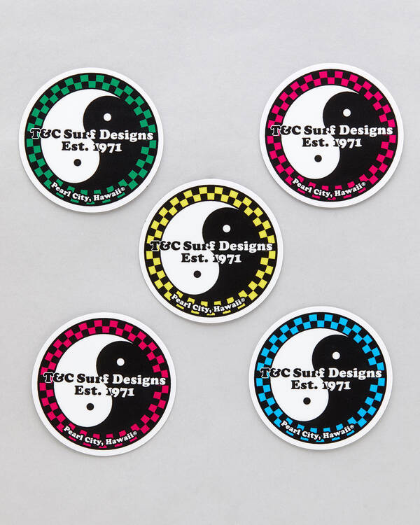 Pearl City Checker Sticker Pack