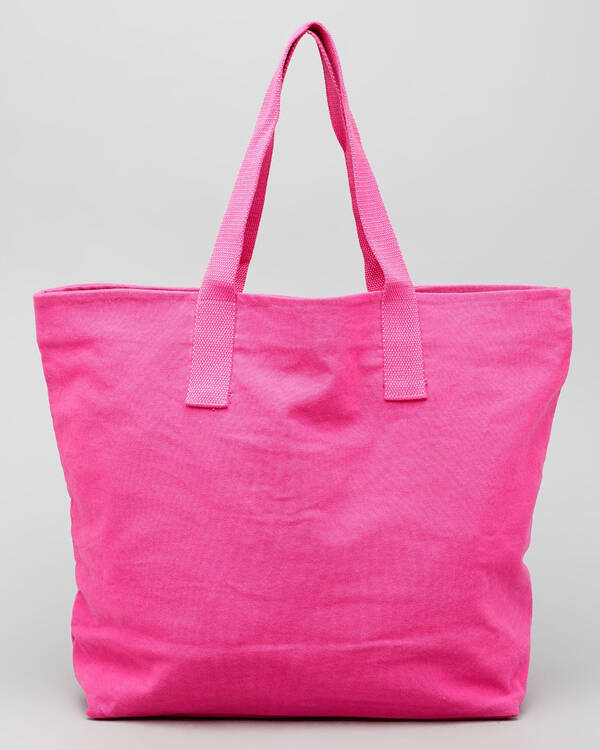White Wash Basic Tote Bag
