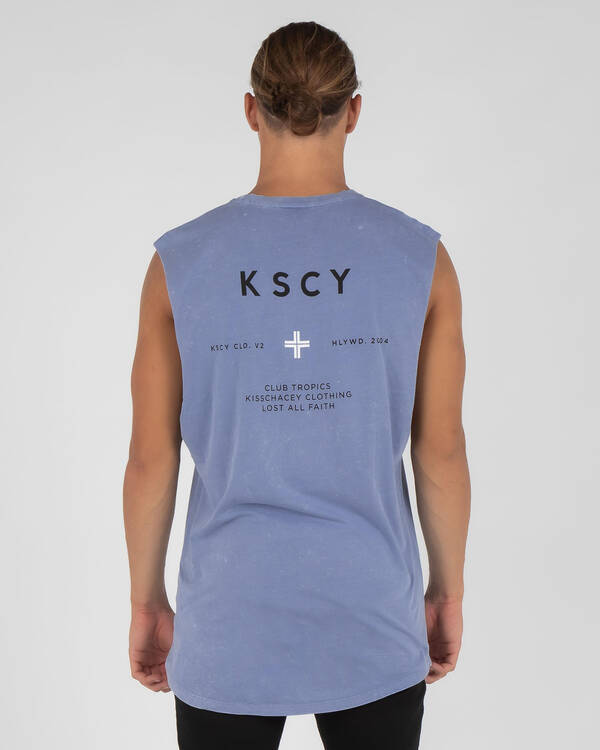 Lost Faith Dual Curved Muscle Tank