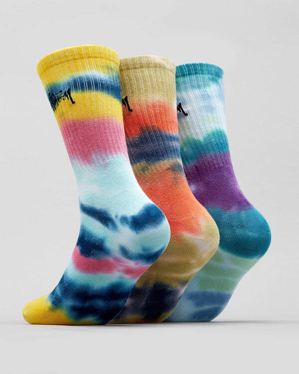 Graffiti Tie Dye Sock