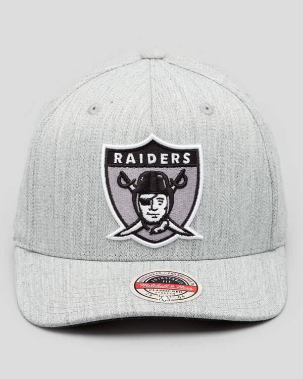 Las Vegas Raiders Team Heather Pinch Panel Snapback Cap