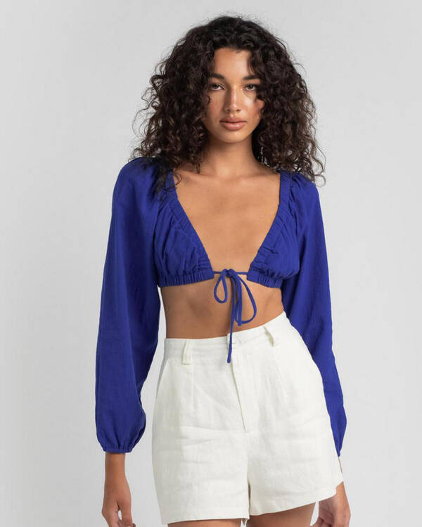 Indigo Top