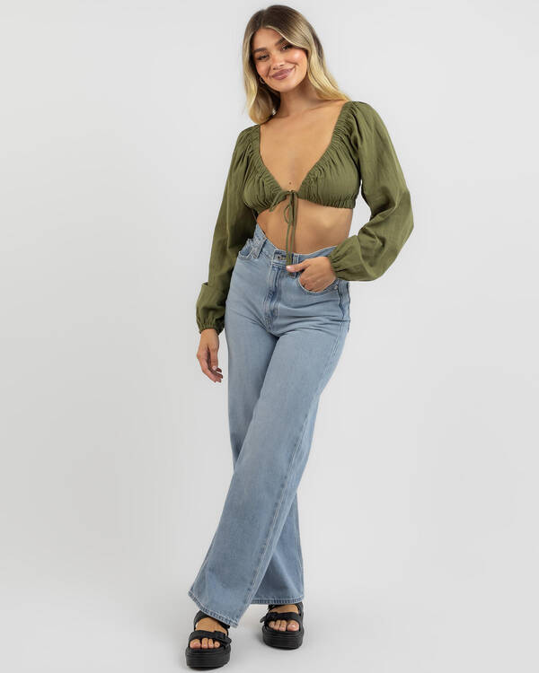 Indigo Top