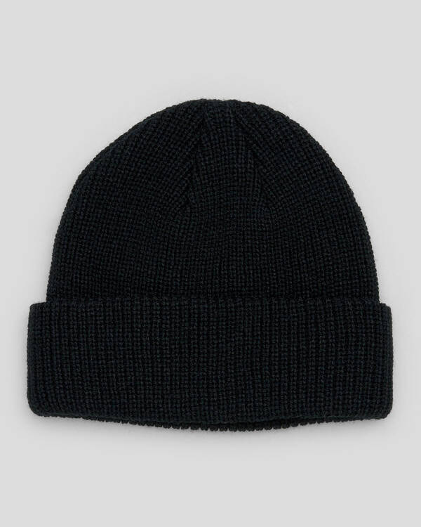 Reverse Dot Patch Beanie