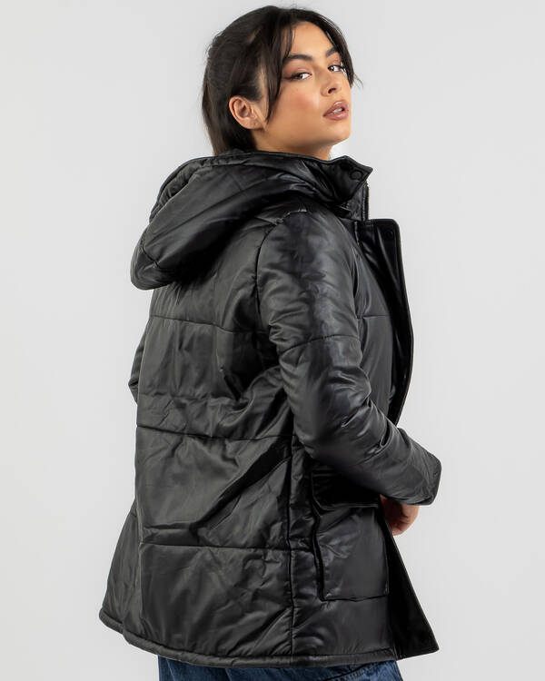 Wannabe Faux Leather Jacket