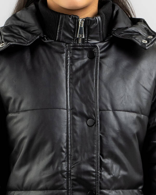 Wannabe Faux Leather Jacket