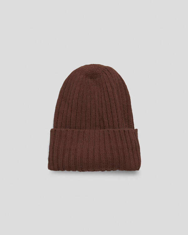 Graffiti Rib Knit Beanie