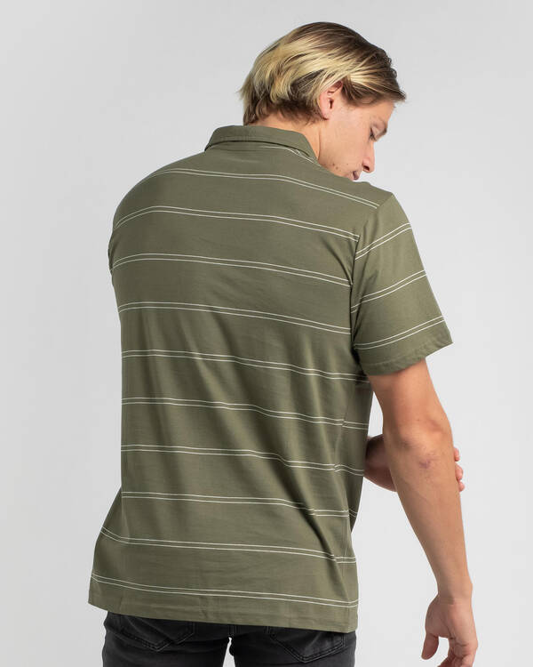 Plain Stripe Polo Shirt