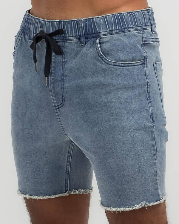 Lured Elastic Waist Shorts
