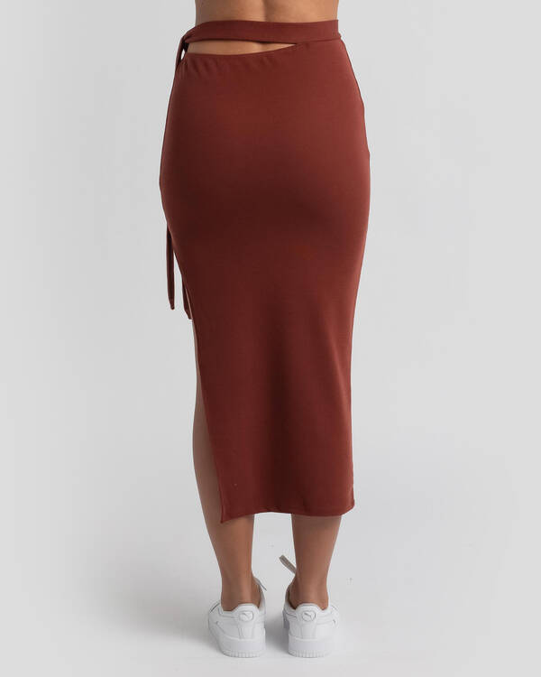Cinch Midi Skirt