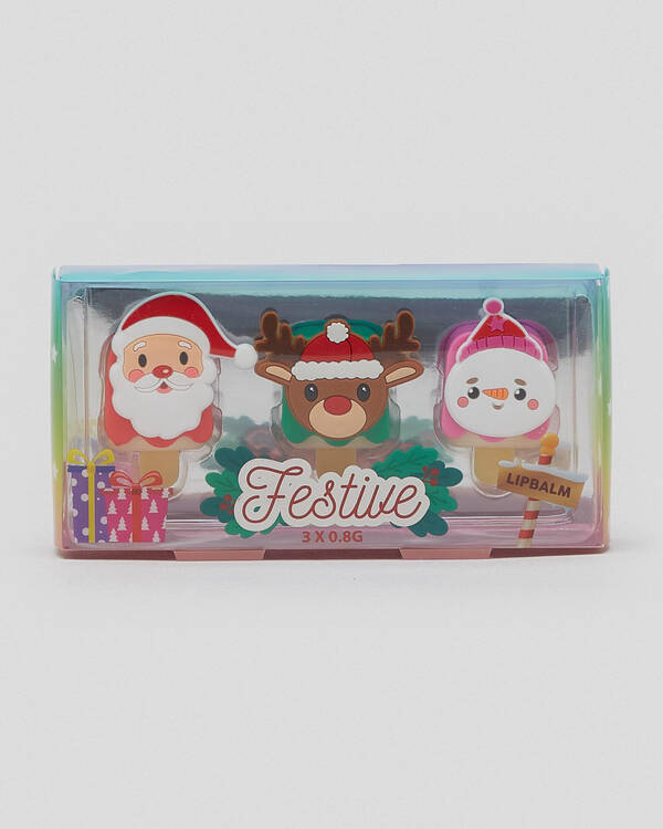 Festive Lip Pop Balm Pack