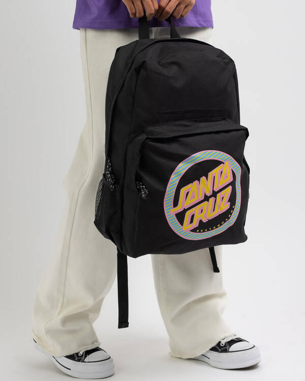 Striped Reverse Dot Backpack