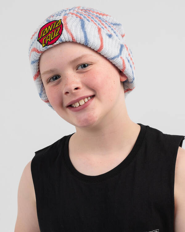 Classic Dot Patch Beanie