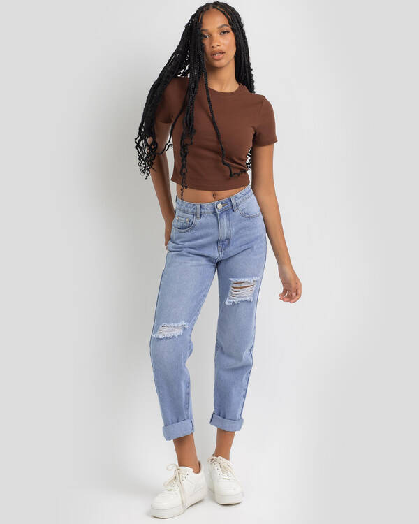 Basic Rib Baby Tee