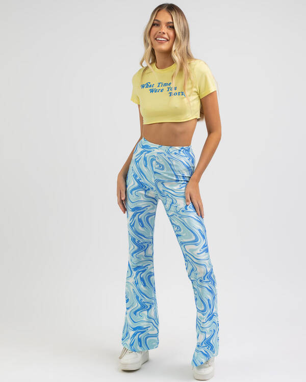 Astrology Cropped Baby Tee