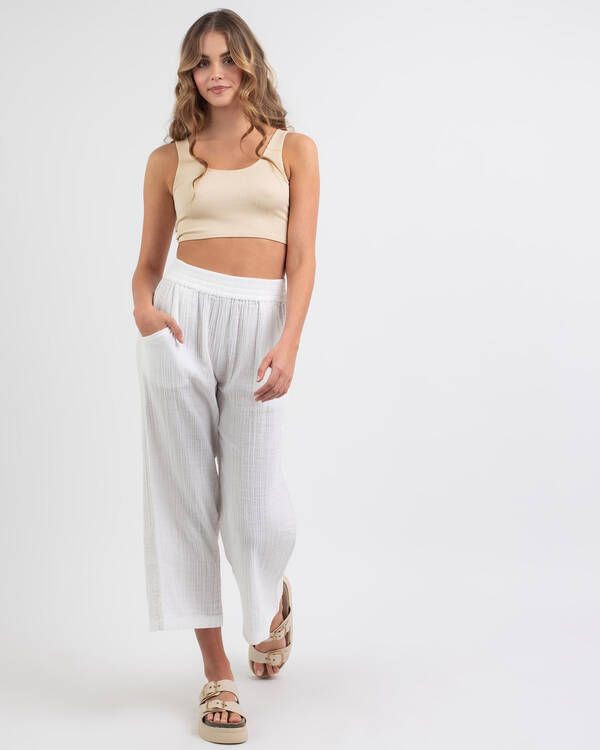 Premium Surf Cropped Beach Pants