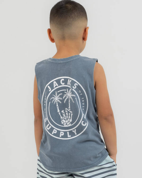Toddlers' Knuckle Muscle Tank
