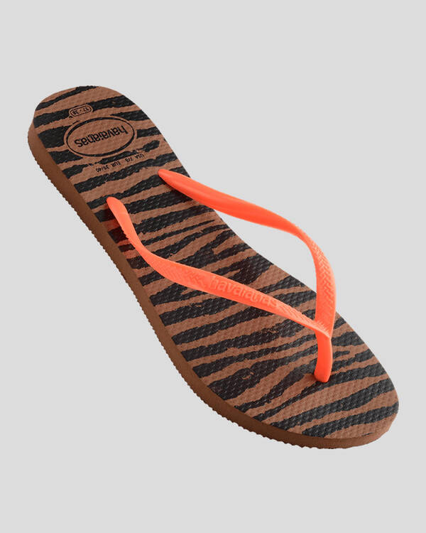 Kids' Slim Animals Thongs
