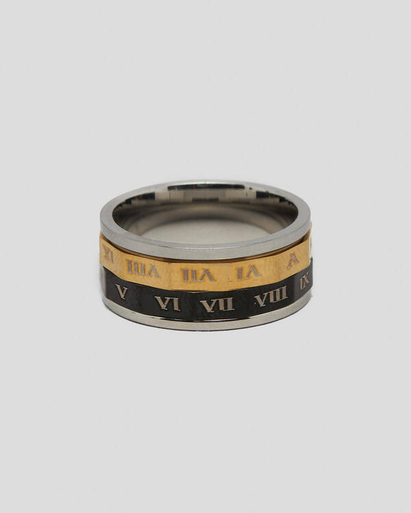 Roman Numeral Spinner Ring