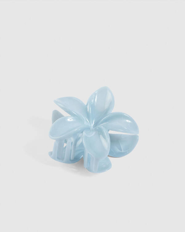 Frangipani Hair Claw Clip