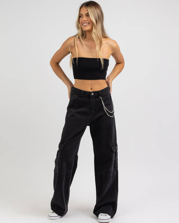 Scarlet Knit Tube Top