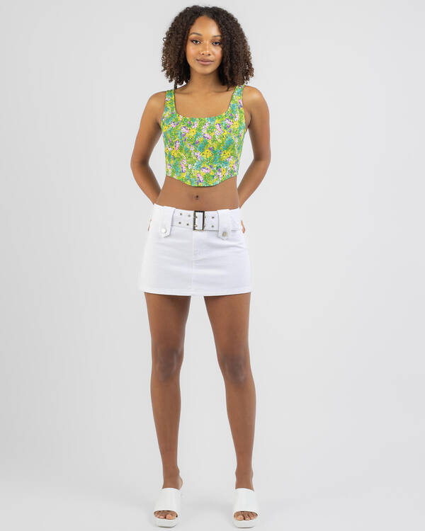 Forget Me Not Corset Top