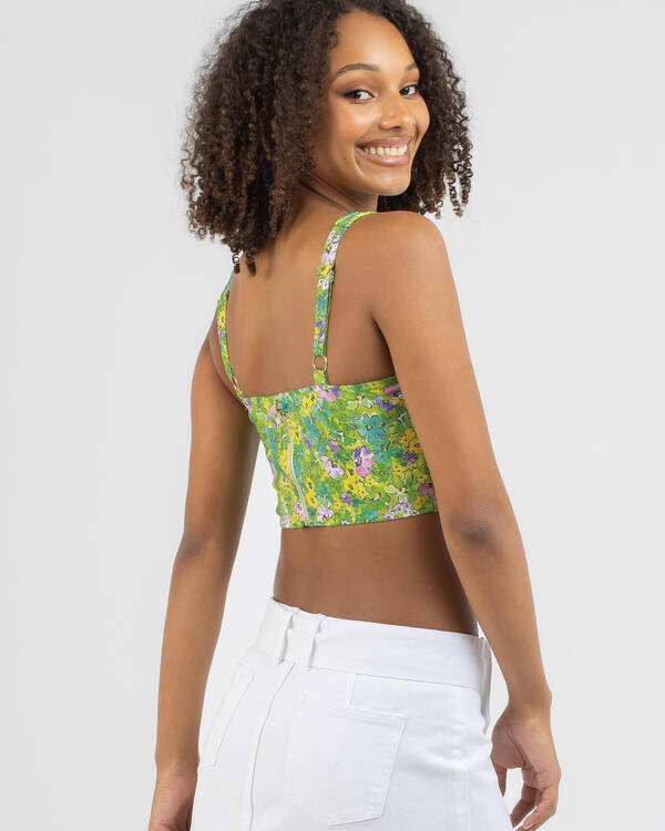 Forget Me Not Corset Top