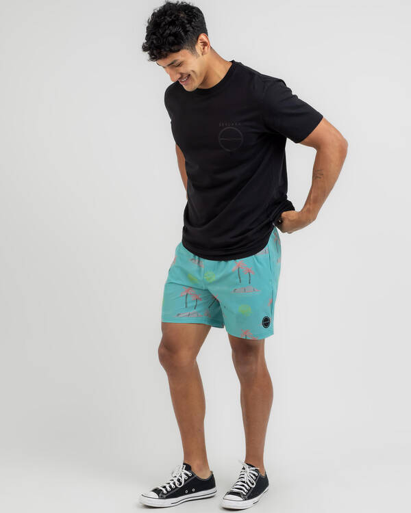 Tranquil Elastic Waist Shorts