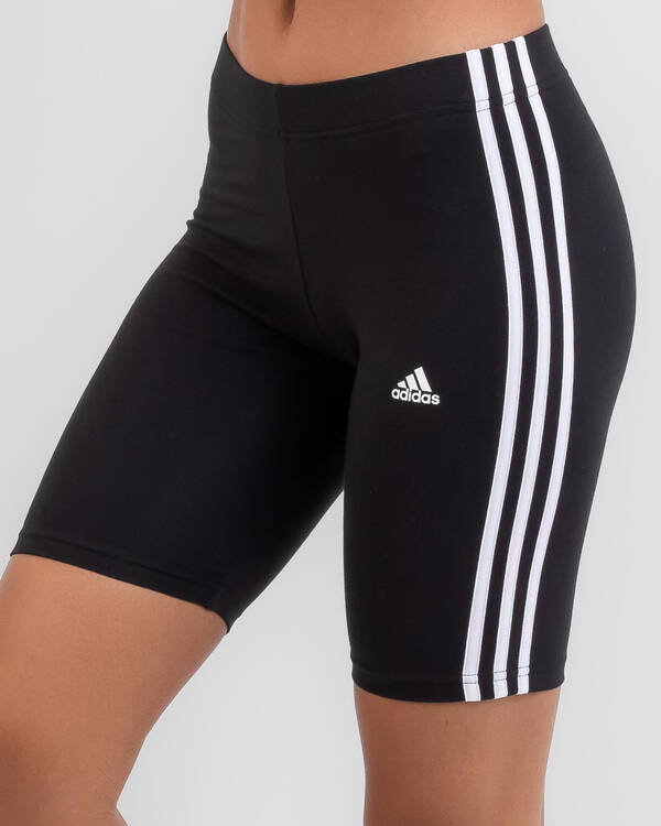 Essentials 3 Stripe Bike Shorts