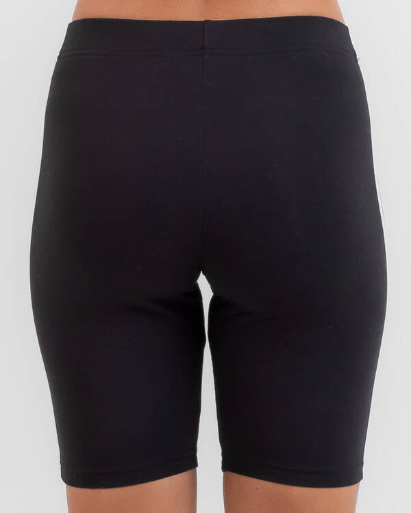 Essentials 3 Stripe Bike Shorts