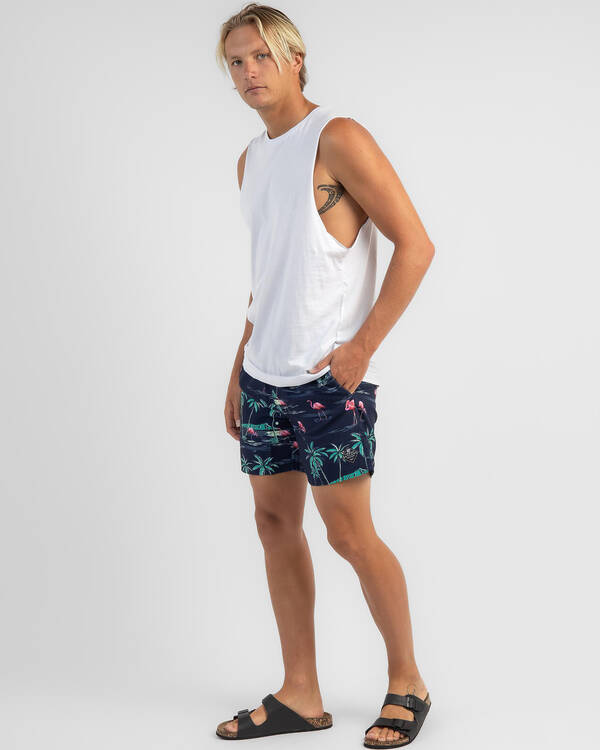 Tropic Elastic Waist Shorts