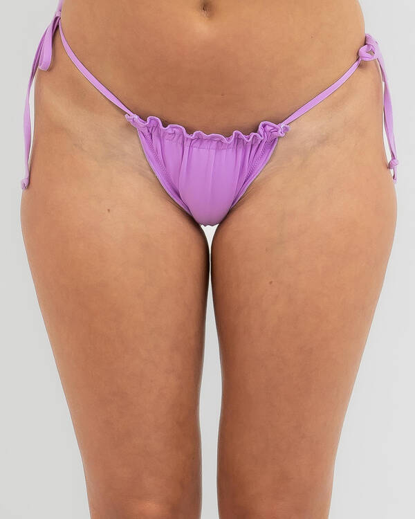 Taylor Fluted Cheeky Tie Bikini Bottom