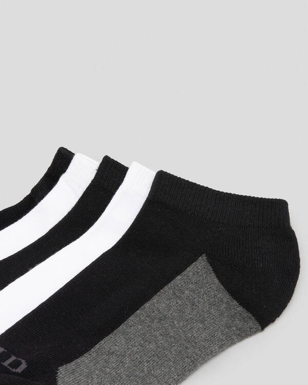Fuzzled Ankle Socks 5 Pack