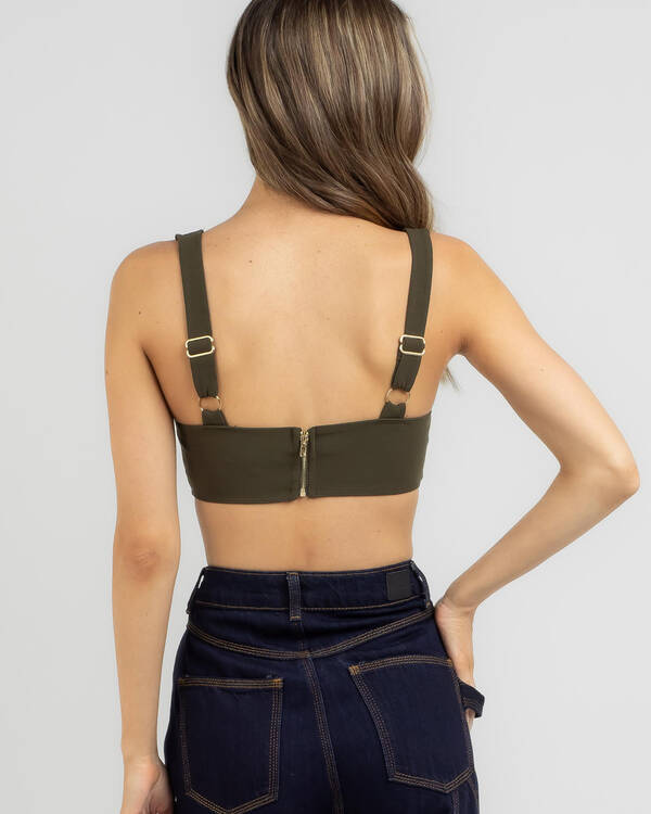 Thessy Corset Crop Top