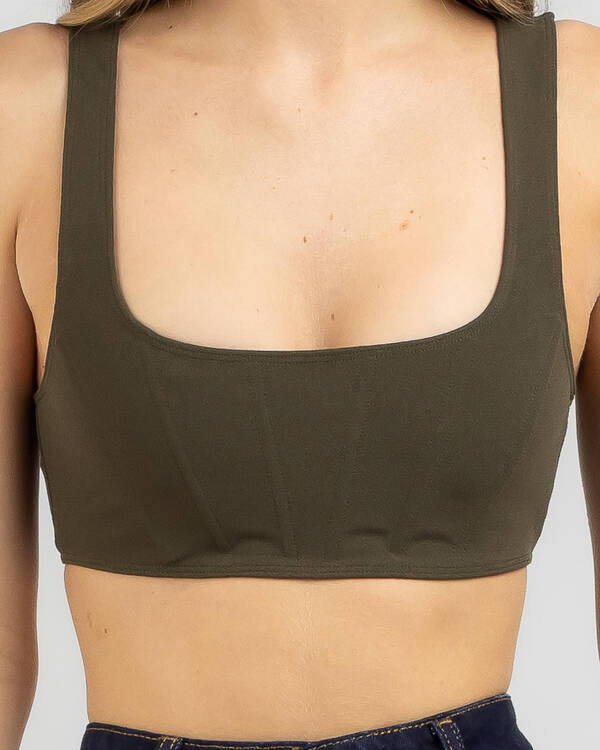 Thessy Corset Crop Top