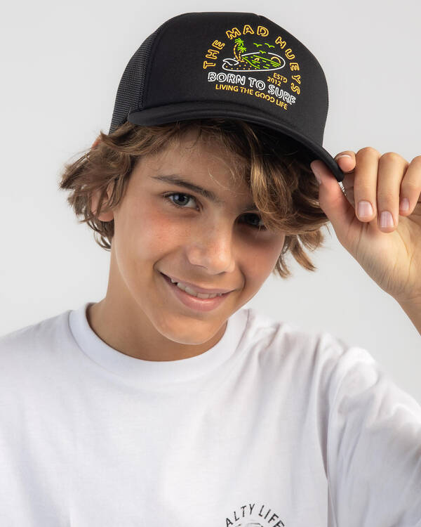 Neon Surf Trucker Cap