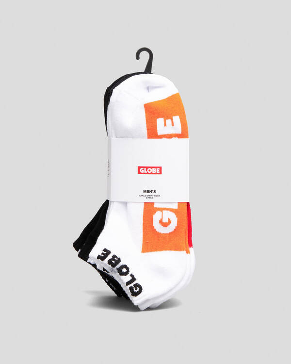 Multi Brights Ankle Socks 5 Pack