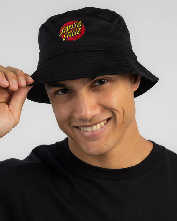Classic Dot Patch Bucket Hat