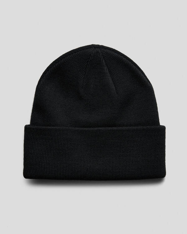 Classic Dot Patch Cuff Beanie