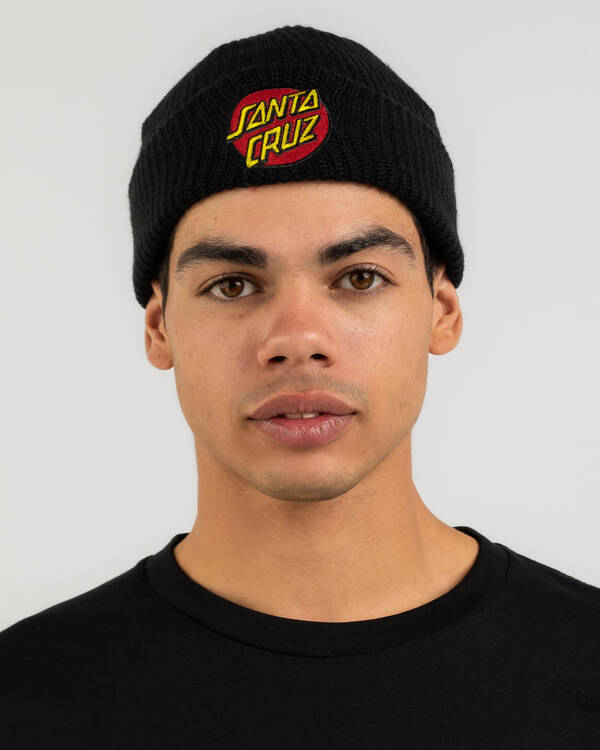 Classic Dot Patch Beanie
