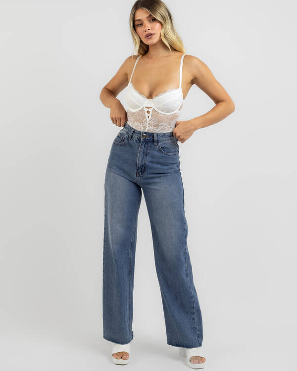 Lovelorn Lace Teddy Bodysuit