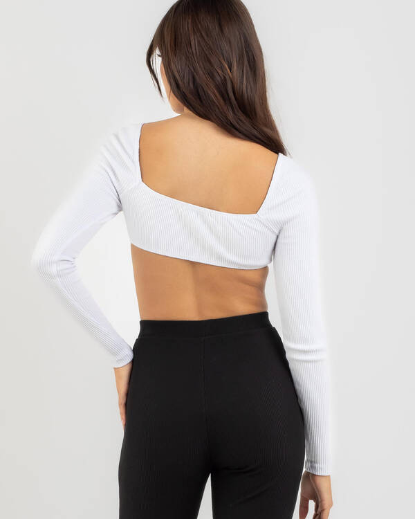 Stella Long Sleeve Ultra Crop Top