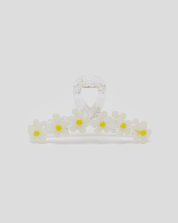 Flower Hair Claw Clip